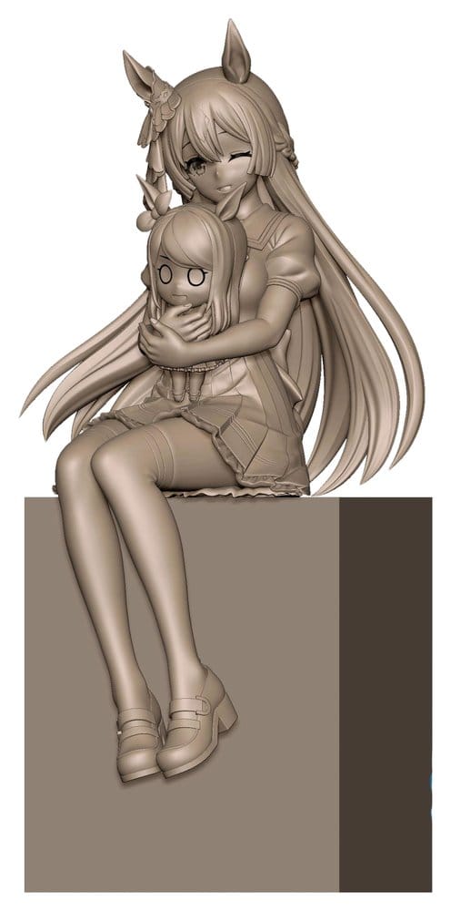 Umamusume: Pretty Derby Estatua PVC XStellar Satono Diamond Sitting Ver. 20 cm