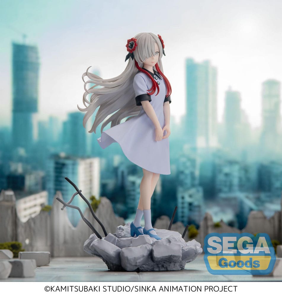 Kamitsubaki City under Construction Estatua Luminasta PVC Sekai Yorukawa 21 cm