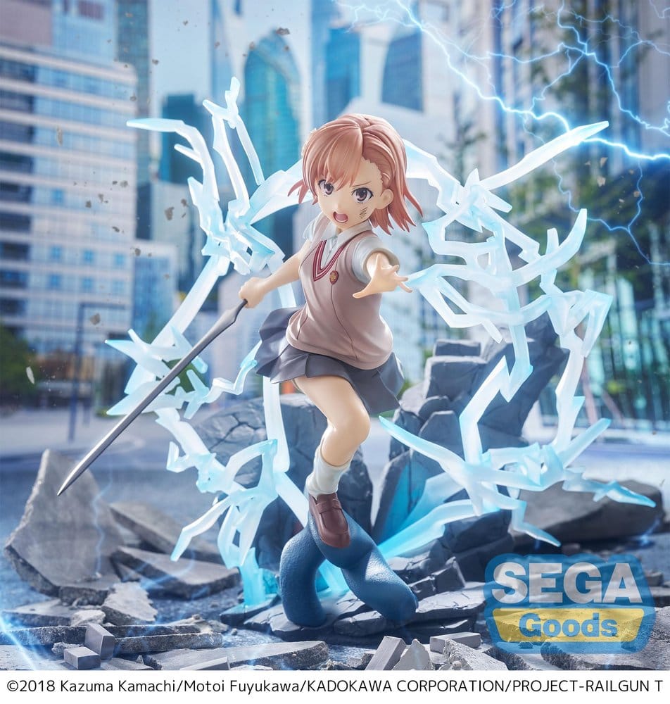 A Certain Scientific Railgun T FIGURIZMa Figura PVC Mikoto Misaka 23 cm