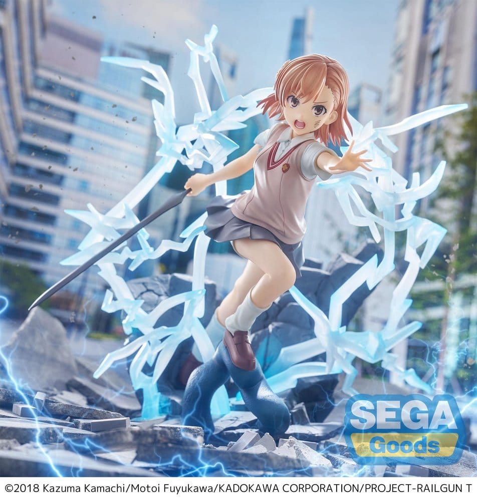 A Certain Scientific Railgun T FIGURIZMa Figura PVC Mikoto Misaka 23 cm