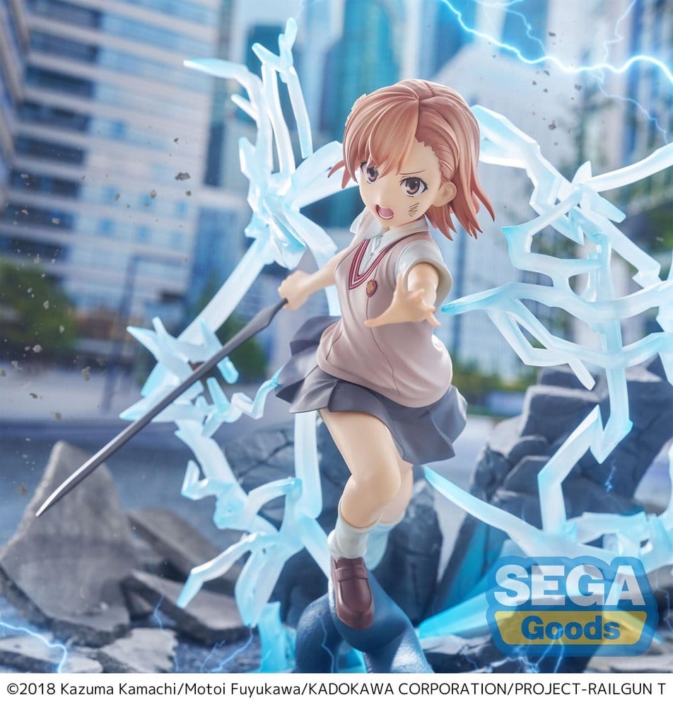 A Certain Scientific Railgun T FIGURIZMa Figura PVC Mikoto Misaka 23 cm