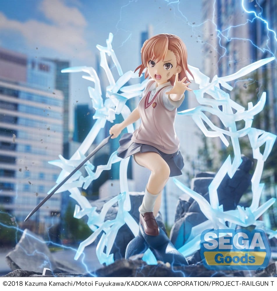 A Certain Scientific Railgun T FIGURIZMa Figura PVC Mikoto Misaka 23 cm
