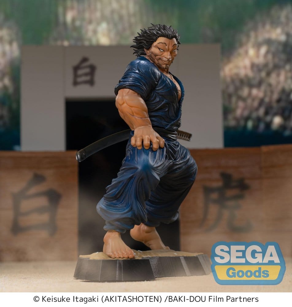 Baki-Dou Luminasta Figura PVC Musashi Miyamoto 17 cm