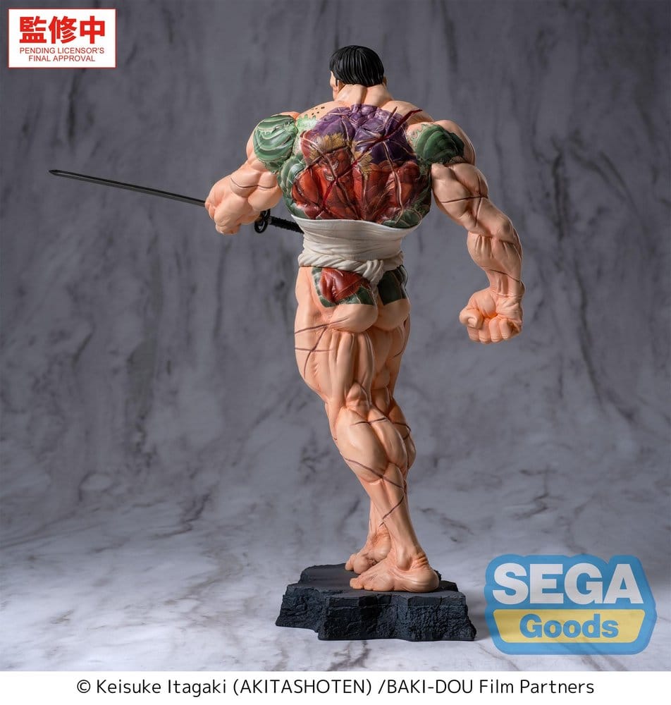 Baki-Dou Luminasta Figura PVC Kaoru Hanayama 23 cm