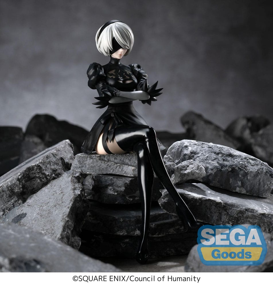 NieR:Automata Ver1.1a Estatua PVC PM Perching 2B 13 cm - Z POP Toys