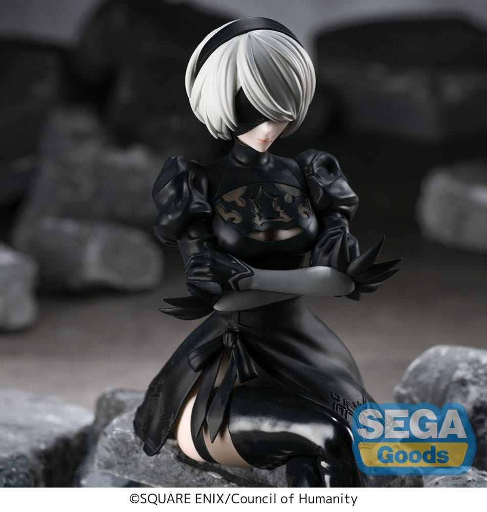 NieR:Automata Ver1.1a Estatua PVC PM Perching 2B 13 cm - Z POP Toys