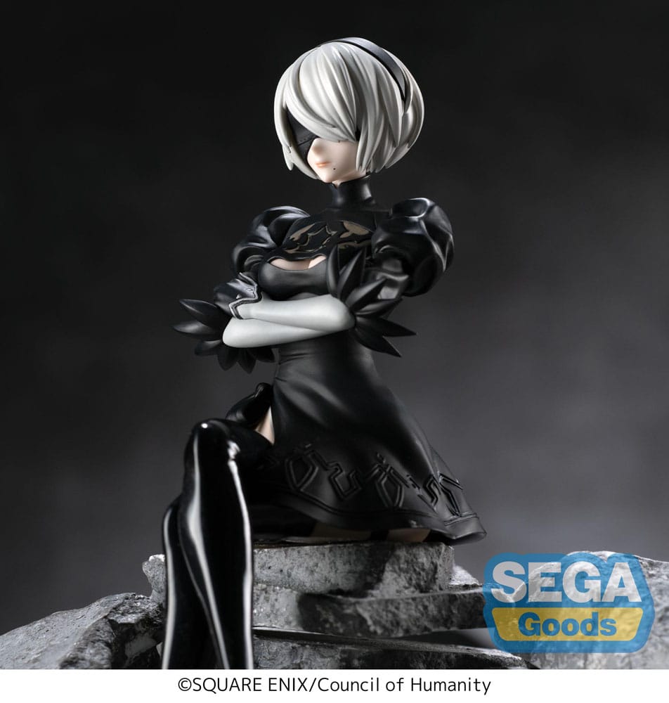 NieR:Automata Ver1.1a Estatua PVC PM Perching 2B 13 cm - Z POP Toys