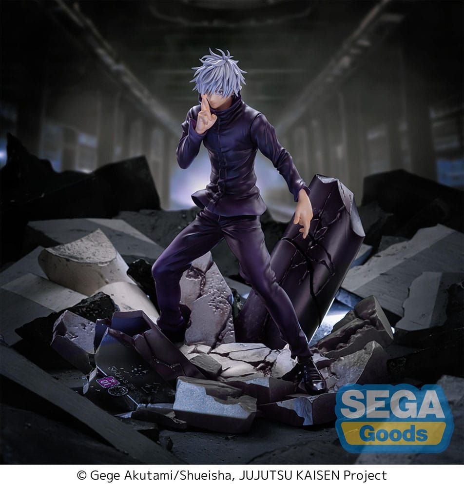 Jujutsu Kaisen Estatua Luminasta PVC Figurizm Shibuya Incident Satoru Gojo Unlimited Void 21 cm