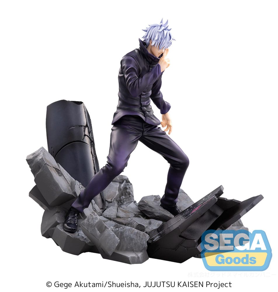 Jujutsu Kaisen Estatua Luminasta PVC Figurizm Shibuya Incident Satoru Gojo Unlimited Void 21 cm