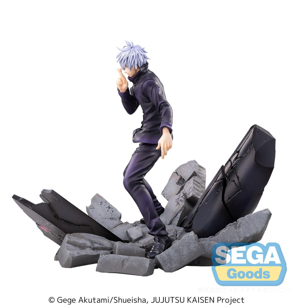 Jujutsu Kaisen Estatua Luminasta PVC Figurizm Shibuya Incident Satoru Gojo Unlimited Void 21 cm