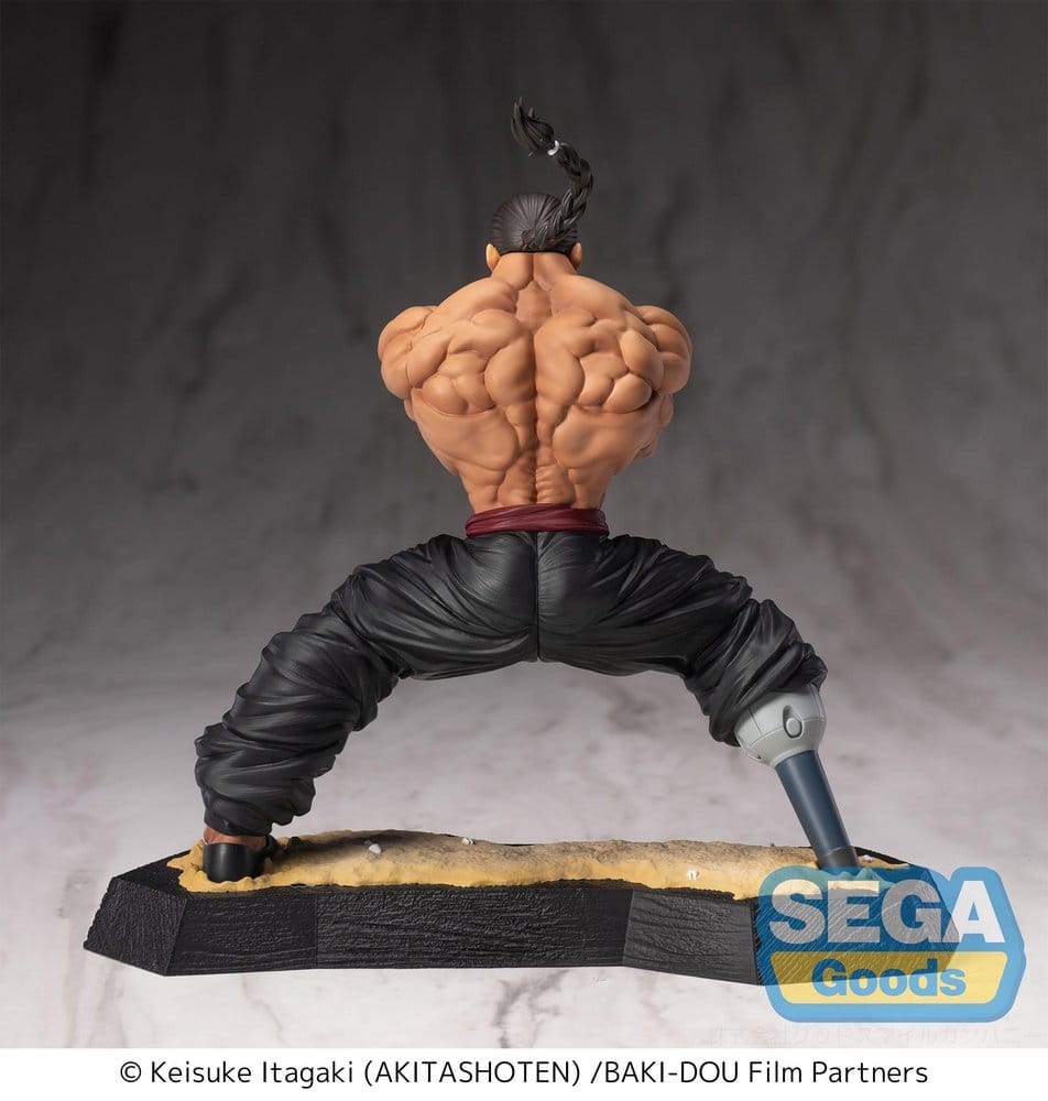 Baki-Dou Luminasta Figura PVC Kaioh Retsu 15 cm