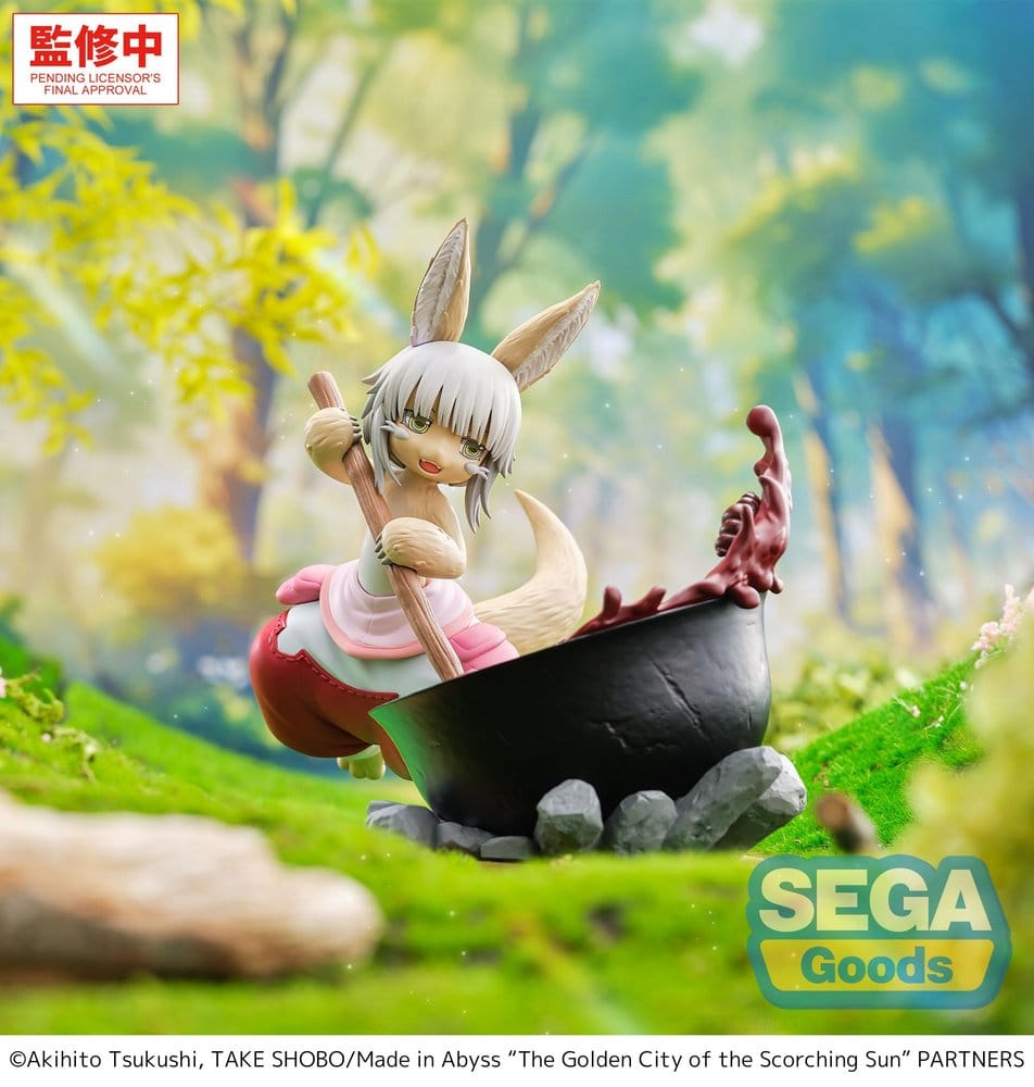 Made in Abyss: The Golden City of the Scorching Sun Luminasta Figura PVC Nanachi ~Dreaming of Mealtime~ 14 cm