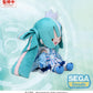 Character Vocal Series 01: Hatsune Miku Peluche Fuwa Petit Hatsune Miku LAWSON 50th Anniversary Special LIVE L 30 cm