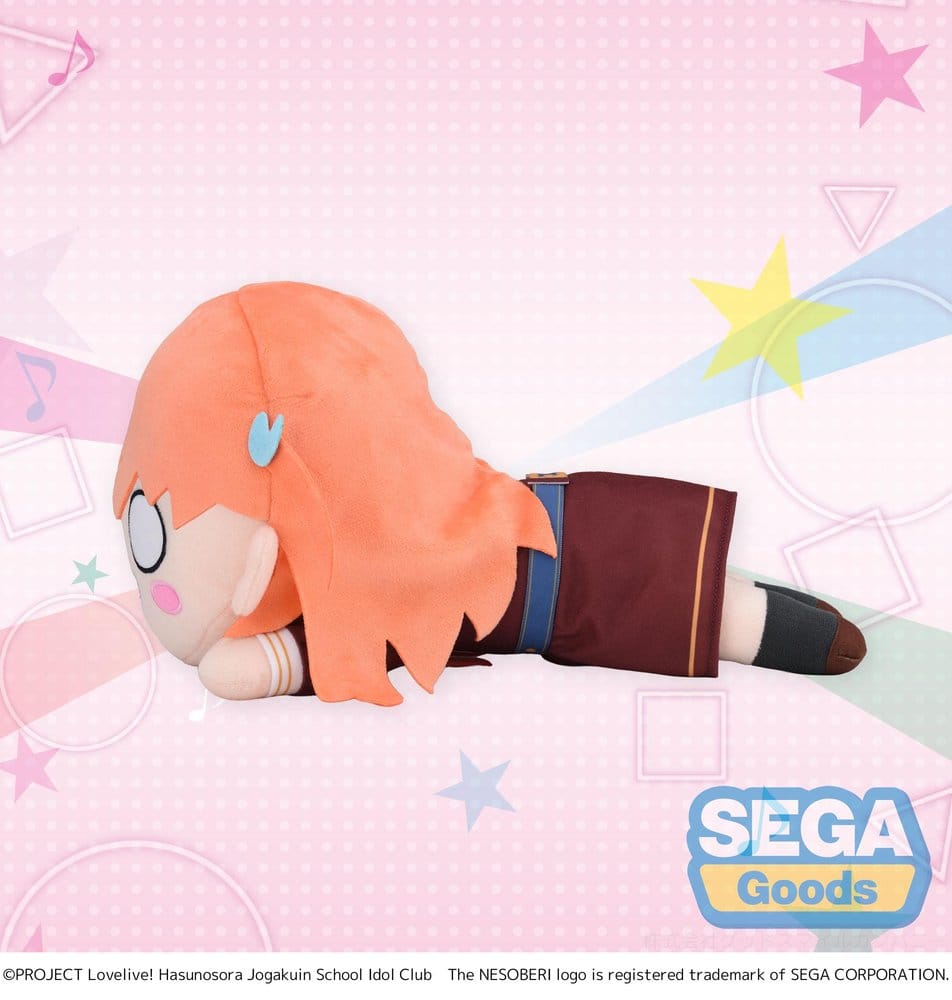 Love Live! Peluche Nesoberi (Lay-Down) Hinoshita Kaho Winter Uniform (M) 16 cm