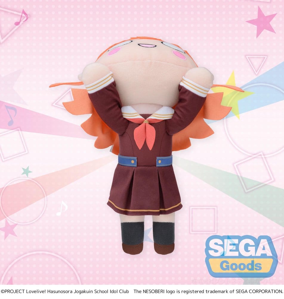 Love Live! Peluche Nesoberi (Lay-Down) Hinoshita Kaho Winter Uniform (M) 16 cm