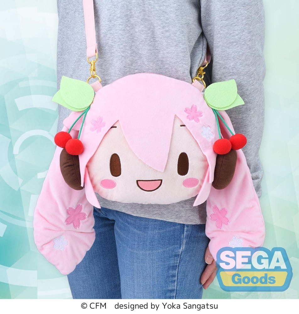 Character Vocal Series 01: Hatsune Miku Bandolera fuwa petit Sakura Miku Face (M)