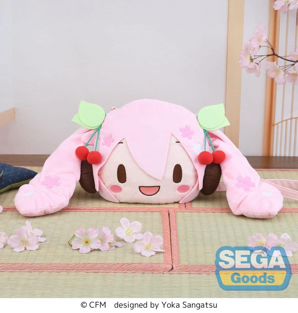 Character Vocal Series 01: Hatsune Miku Bandolera fuwa petit Sakura Miku Face (M)