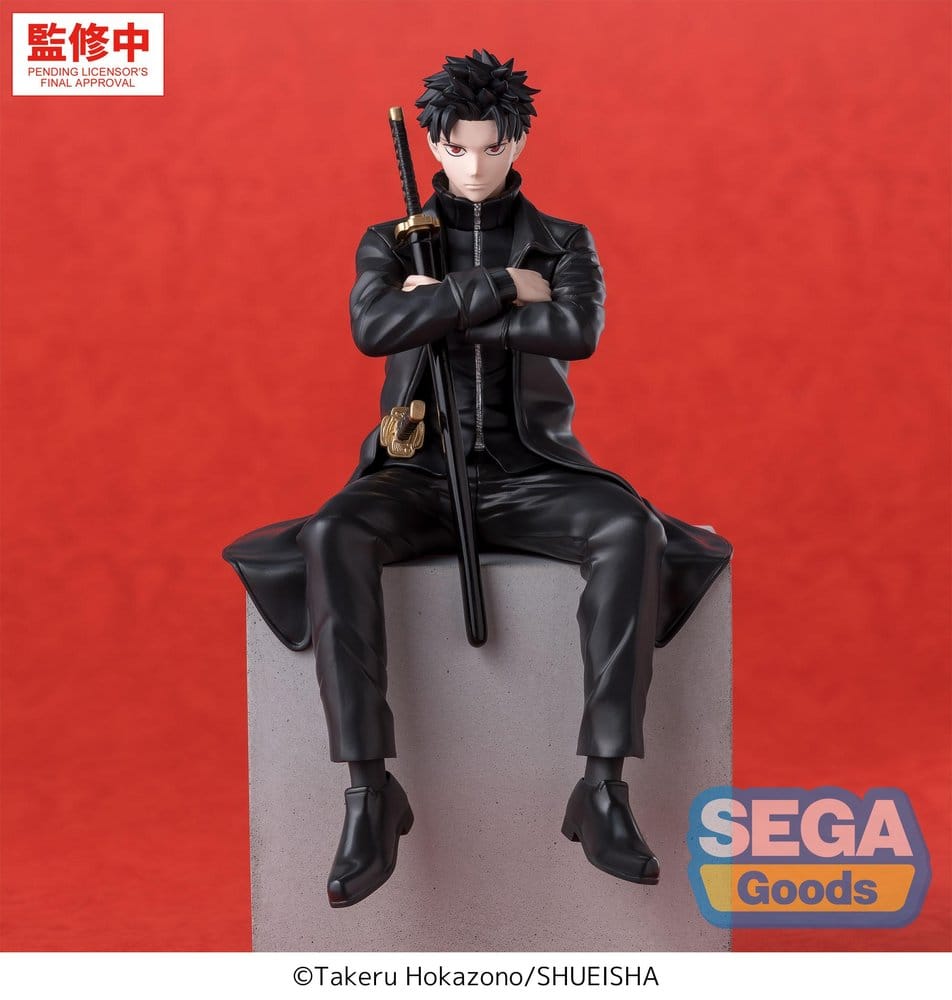 Kagurabachi Estatua PVC High Premium Perching Chihiro Rokuhira 10 cm
