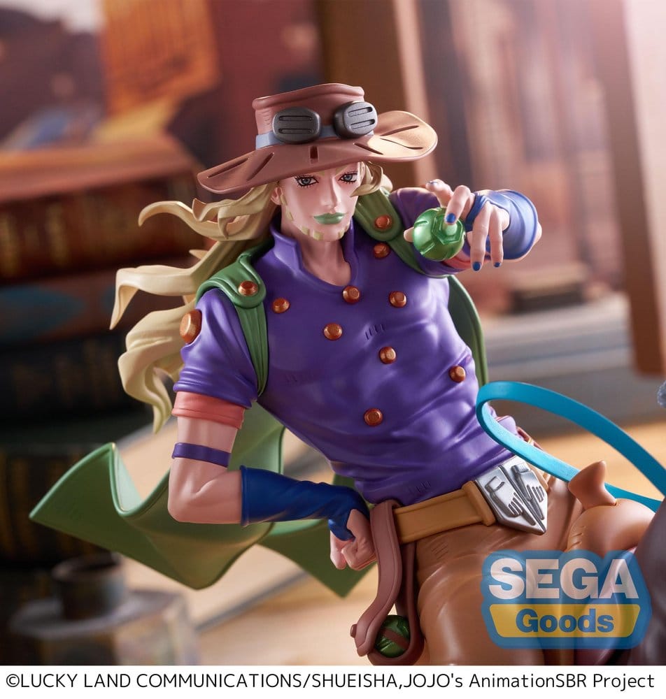 JoJo's Bizarre Adventure: Steel Ball Run XrossLinkMAX Figura PVC Gyro Zeppeli 18 cm