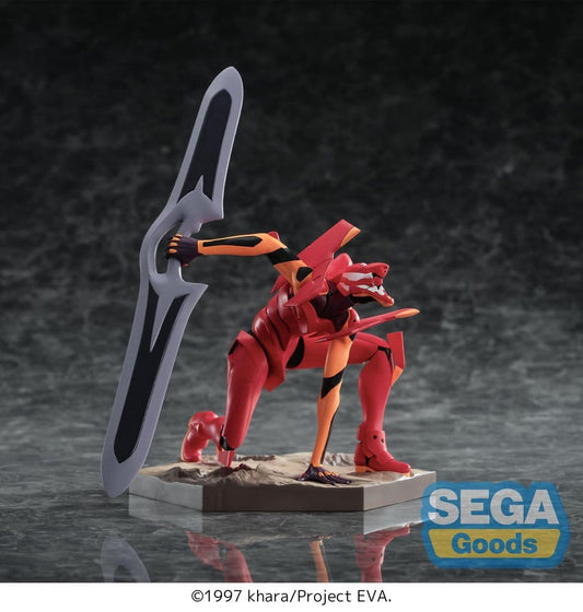 Rebuild of Evangelion XrossLink Figura PVC The End of Evangelion Production Model 16 cm