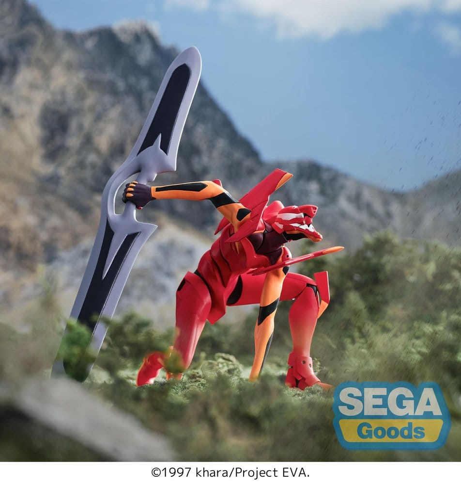 Rebuild of Evangelion XrossLink Figura PVC The End of Evangelion Production Model 16 cm