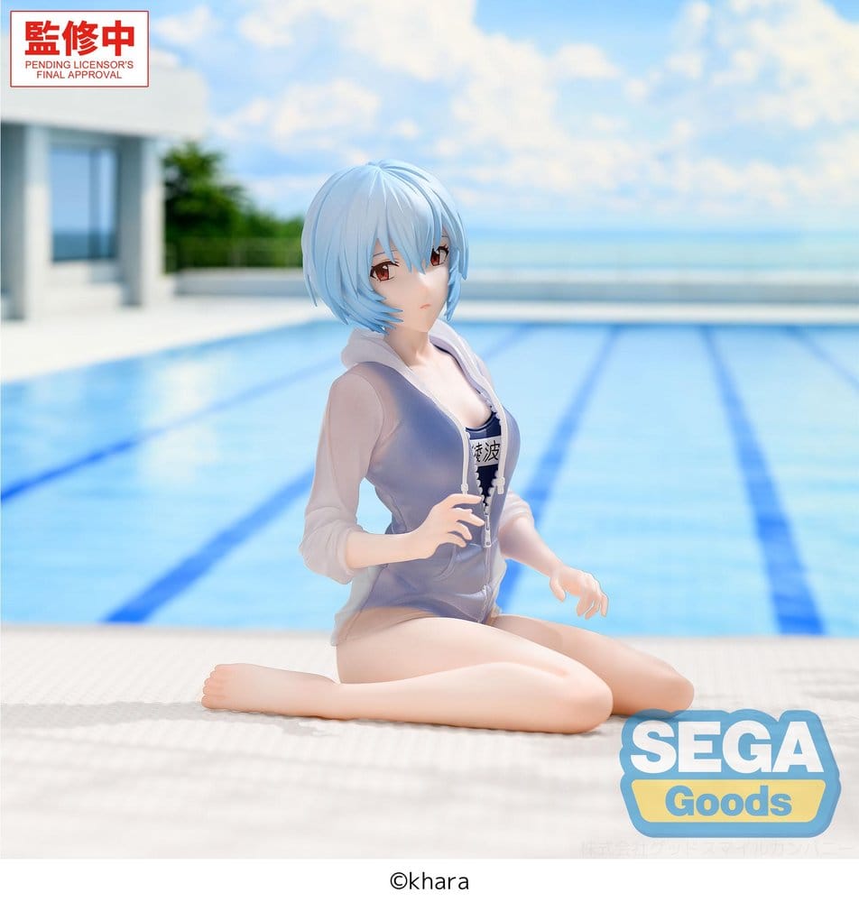 Rebuild of Evangelion Yumemirize Figura PVC Rei Ayanami School Swimsuit Ver. 13 cm