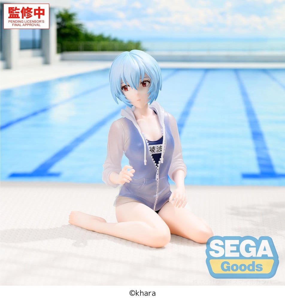 Rebuild of Evangelion Yumemirize Figura PVC Rei Ayanami School Swimsuit Ver. 13 cm