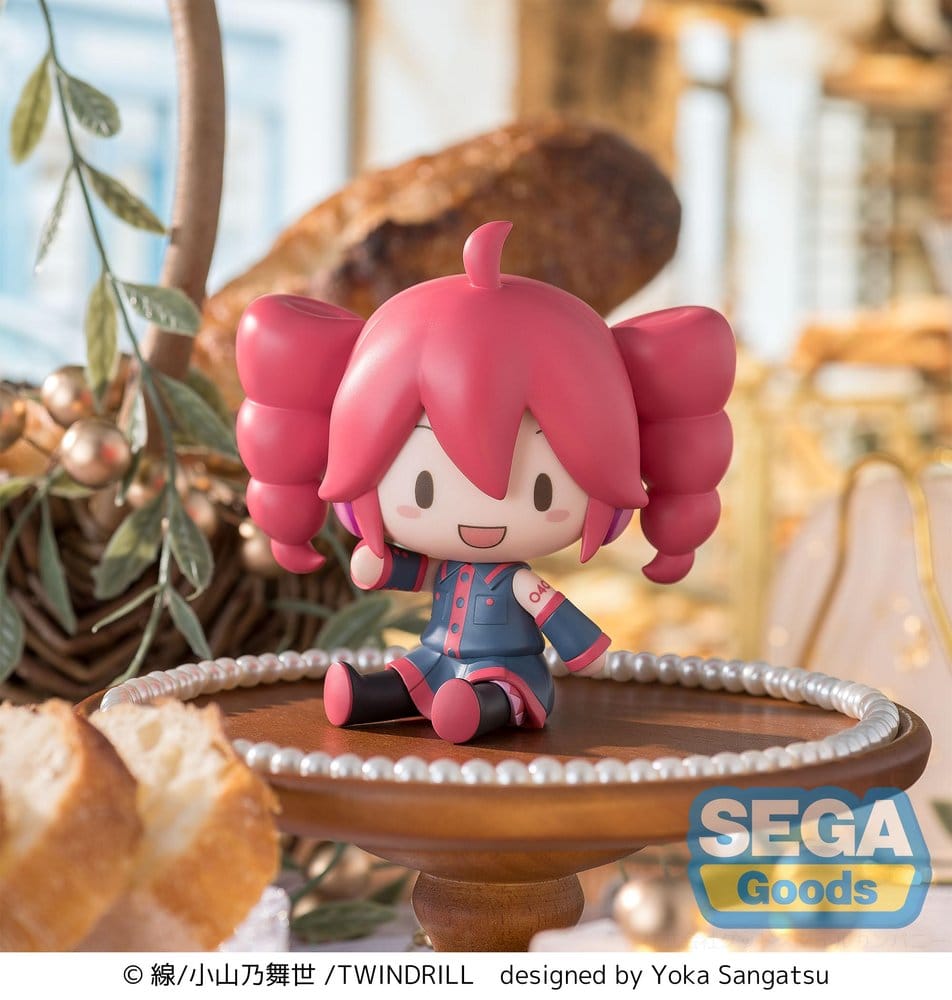 Kasane Teto fuwa petit Figura Mini Kasane Teto 8 cm