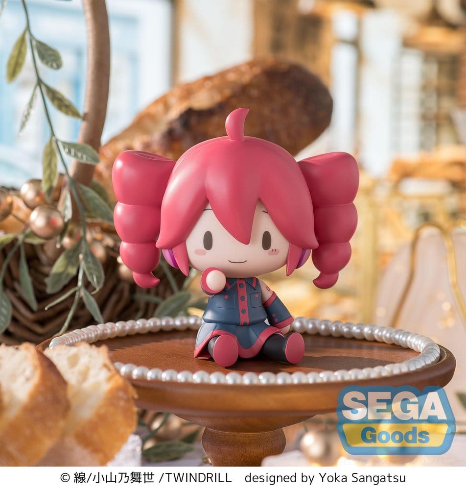 Kasane Teto fuwa petit Figura Mini Kasane Teto 8 cm