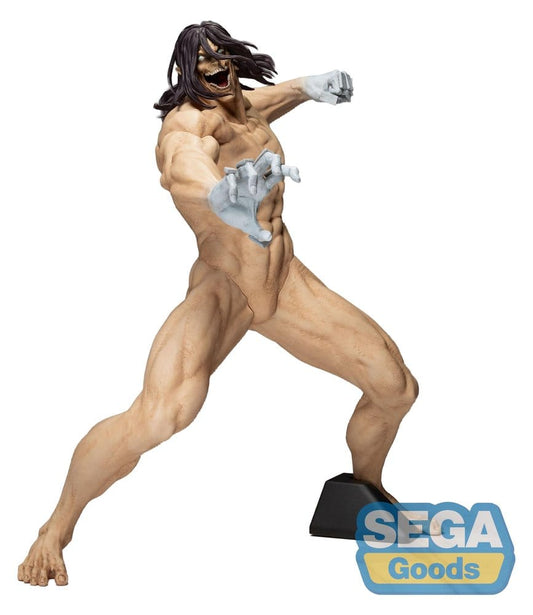 Attack on Titan GigantiX Figura PVC Eren Yeager Attack Titan Ver. 25 cm
