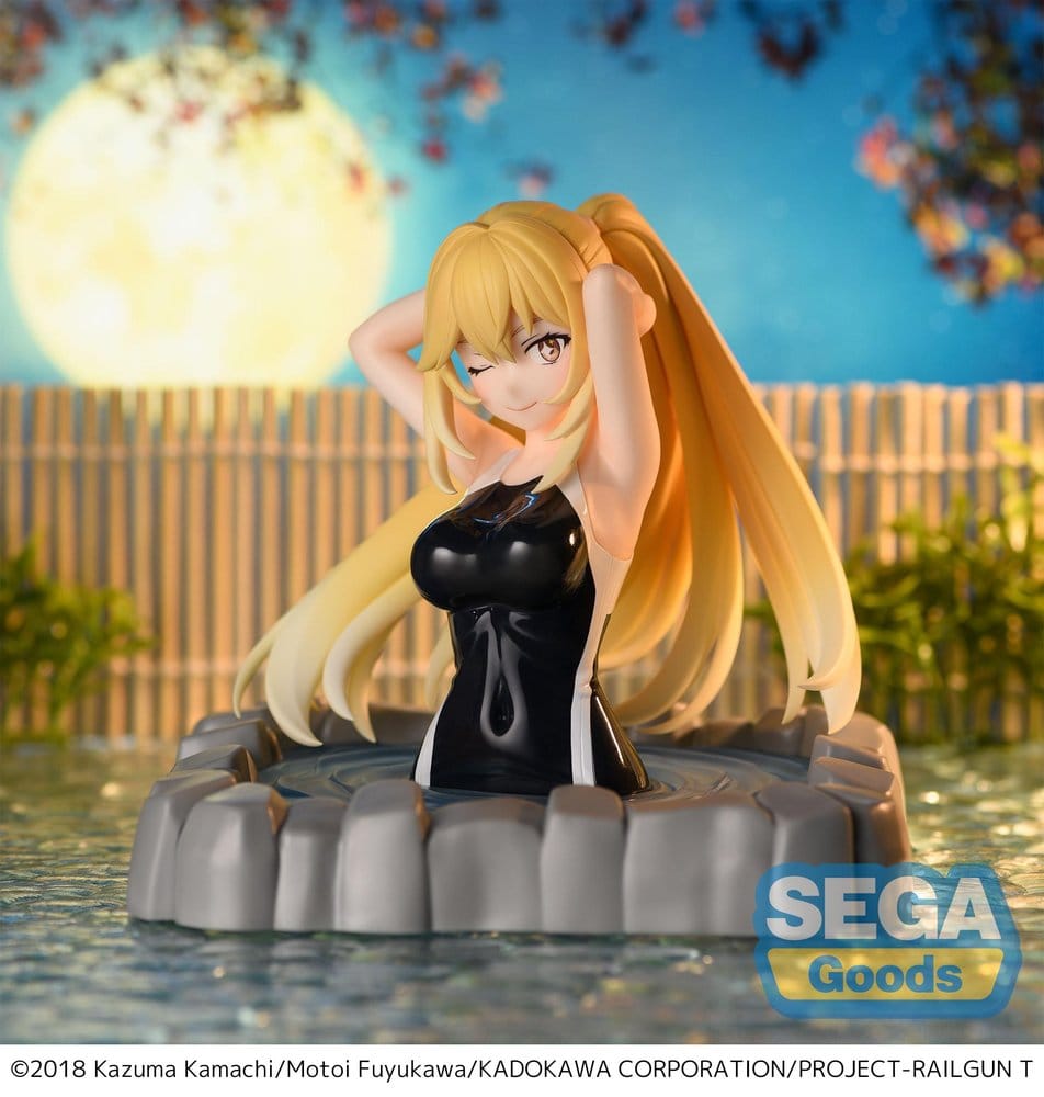 A Certain Scientific Railgun T Estatua PVC Thermae Utopia Misaki Shokuhou 14 cm