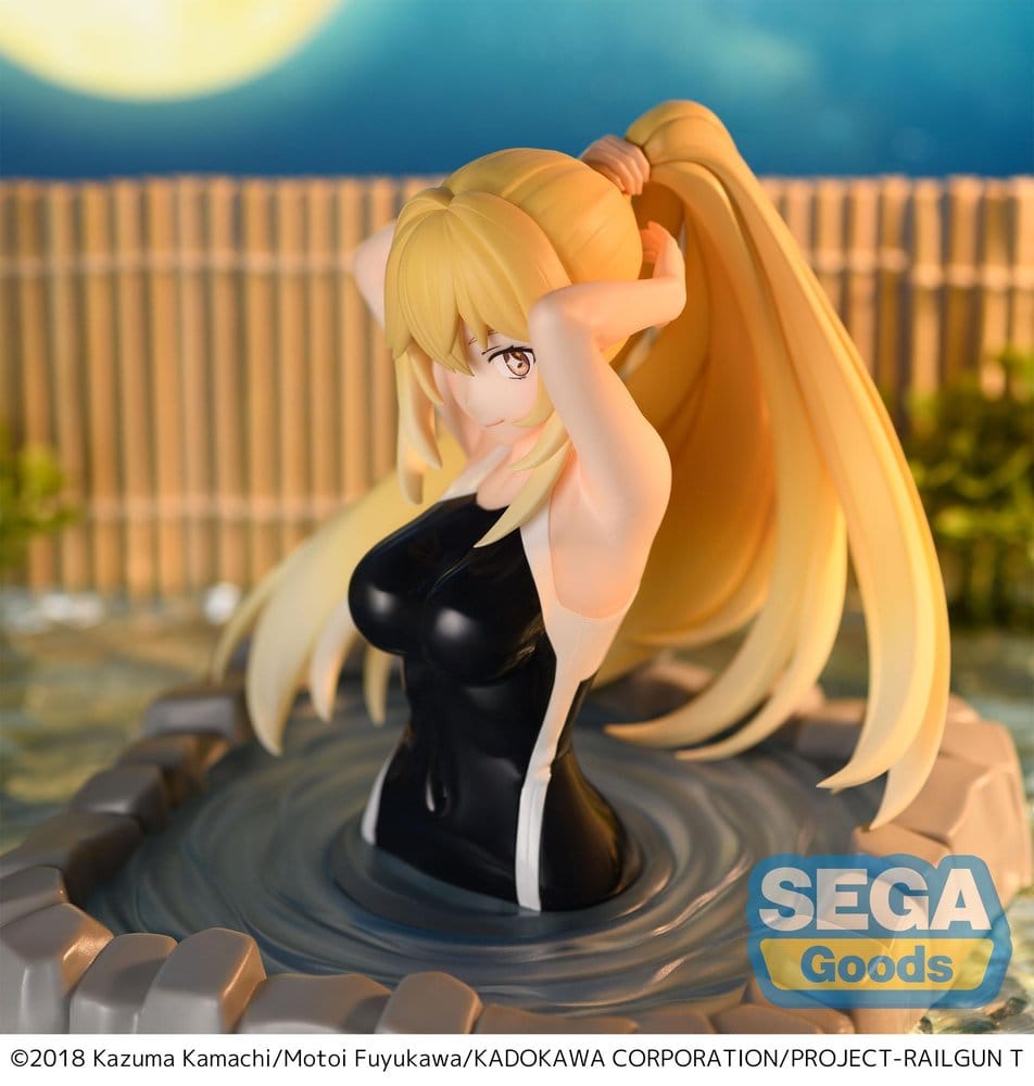 A Certain Scientific Railgun T Estatua PVC Thermae Utopia Misaki Shokuhou 14 cm