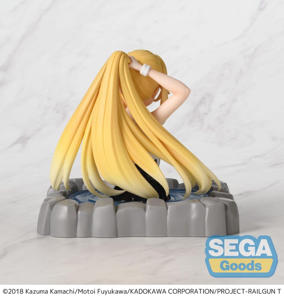 A Certain Scientific Railgun T Estatua PVC Thermae Utopia Misaki Shokuhou 14 cm