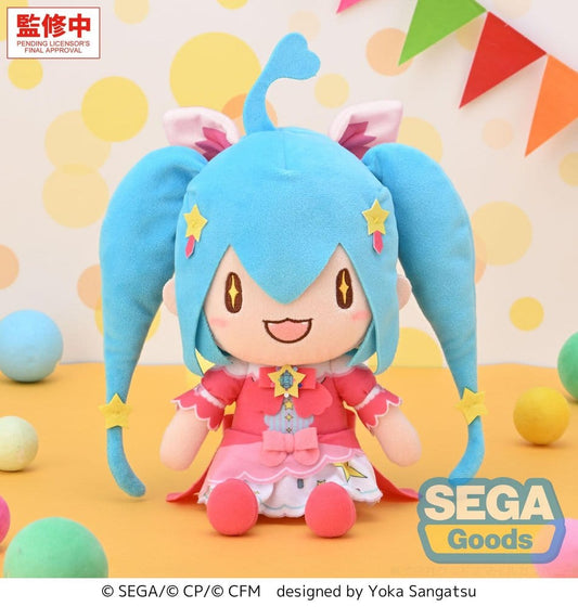 Hatsune Miku: Colorful Stage! Fuwa Petit Peluche Wonderland SEKAI Hatsune Miku Brand New World 22 cm