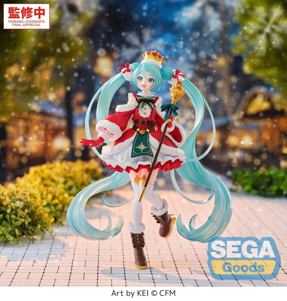 Character Vocal Series 01: Hatsune Miku FIGURIZMa Figura PVC Christmas 2026 27 cm