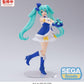 Character Vocal Series 01: Hatsune Miku High Premium Figura PVC Hatsune Miku Sapphire Christmas Ver. 21 cm