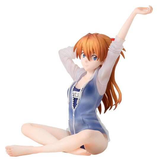 Rebuild of Evangelion Yumemirize Figura PVC Asuka Shikinami Langley School Swimsuit Ver. 16 cm