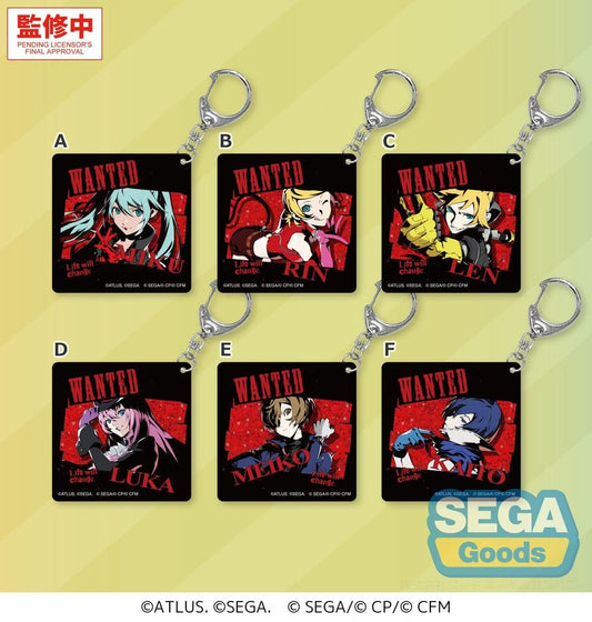 Hatsune Miku: Colorful Stage! x Persona 5 Royal Llavero Acrílico Blind Box Surtido (6)