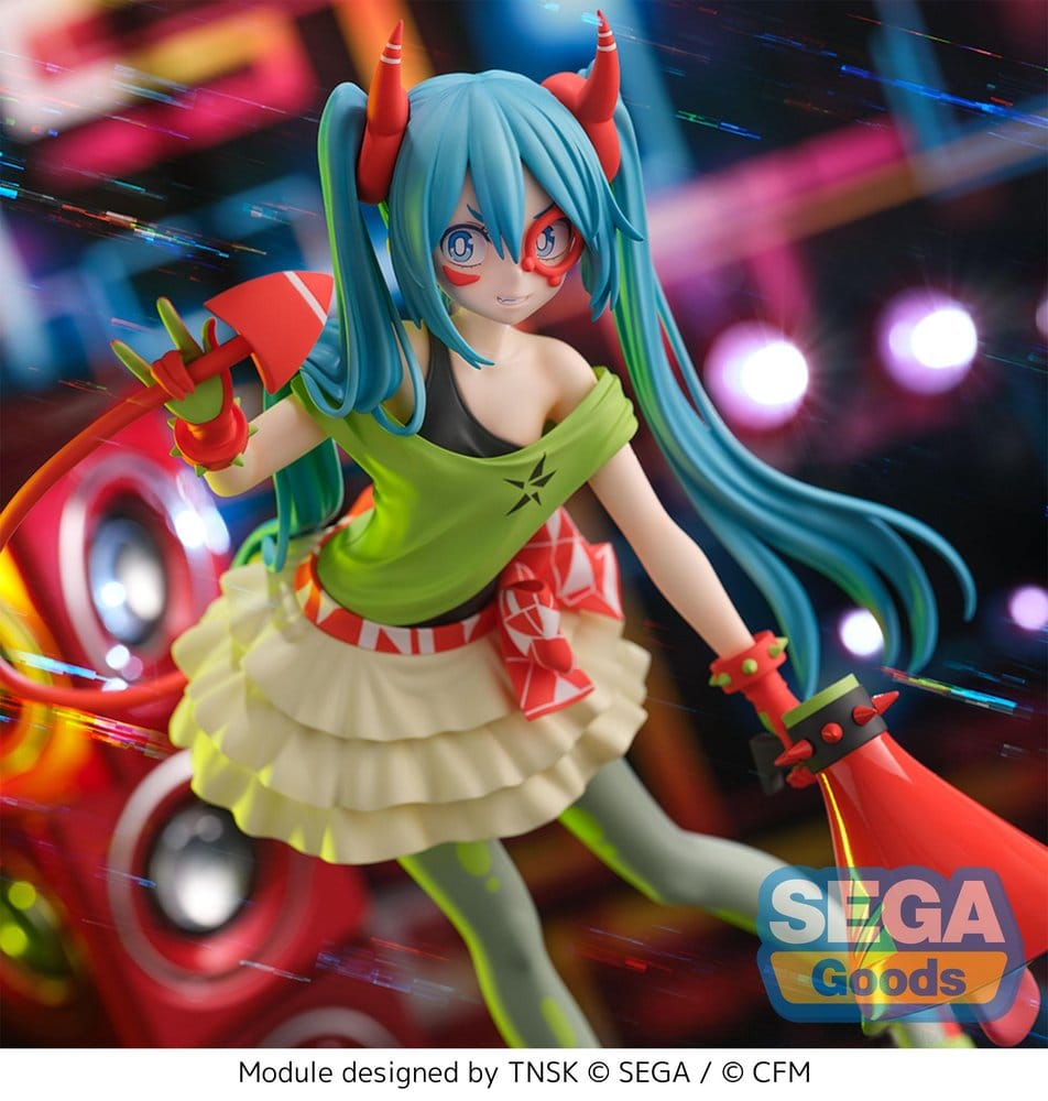 Hatsune Miku Project DIVA X FIGURIZMa Figura PVC Hatsune Miku DE:MONSTAR T.R. 22 cm