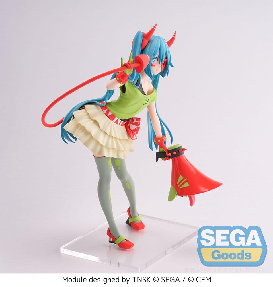 Hatsune Miku Project DIVA X FIGURIZMa Figura PVC Hatsune Miku DE:MONSTAR T.R. 22 cm