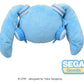 Snow Miku Fuwa Petit Peluche Face Mascot