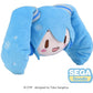 Snow Miku Fuwa Petit Peluche Face Mascot