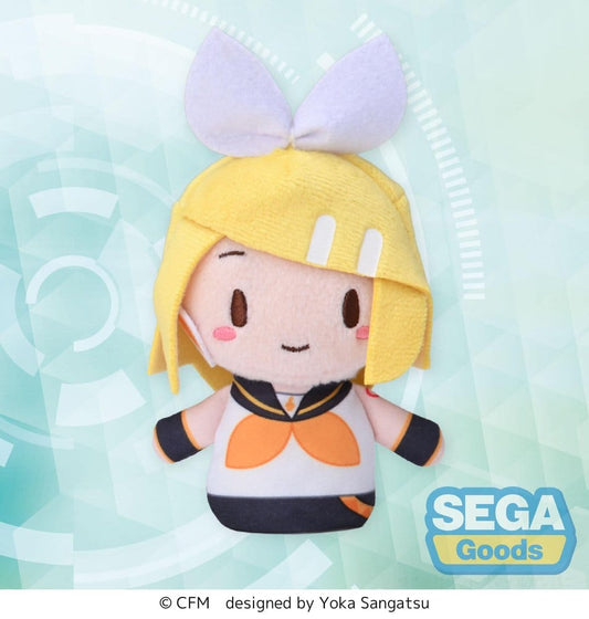 Kagamine Rin & Len Fuwa Petit Peluche Kagamine Rin Finger Mascot 10 cm