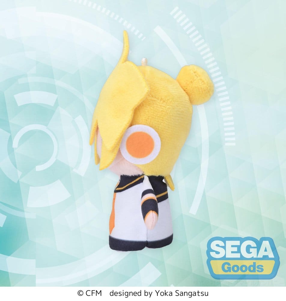 Kagamine Rin & Len Fuwa Petit Peluche Kagamine Len Finger Mascot 10 cm