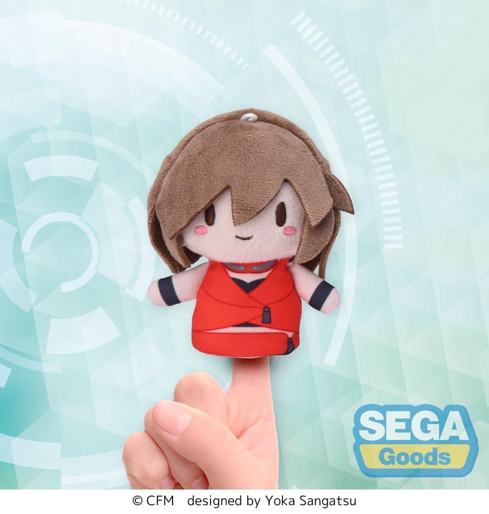 Vocaloid Fuwa Petit Peluche MEIKO Finger Mascot 10 cm