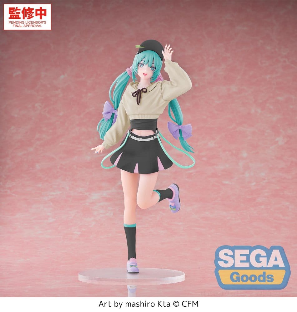 Hatsune Miku Luminasta Figura PVC Hatsune Miku Conceptual Series Vol.2 Stroll Ver. 21 cm