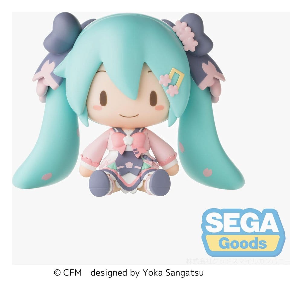 Hatsune Miku Figura fuwa petit Chibi "New Semester" 8 cm