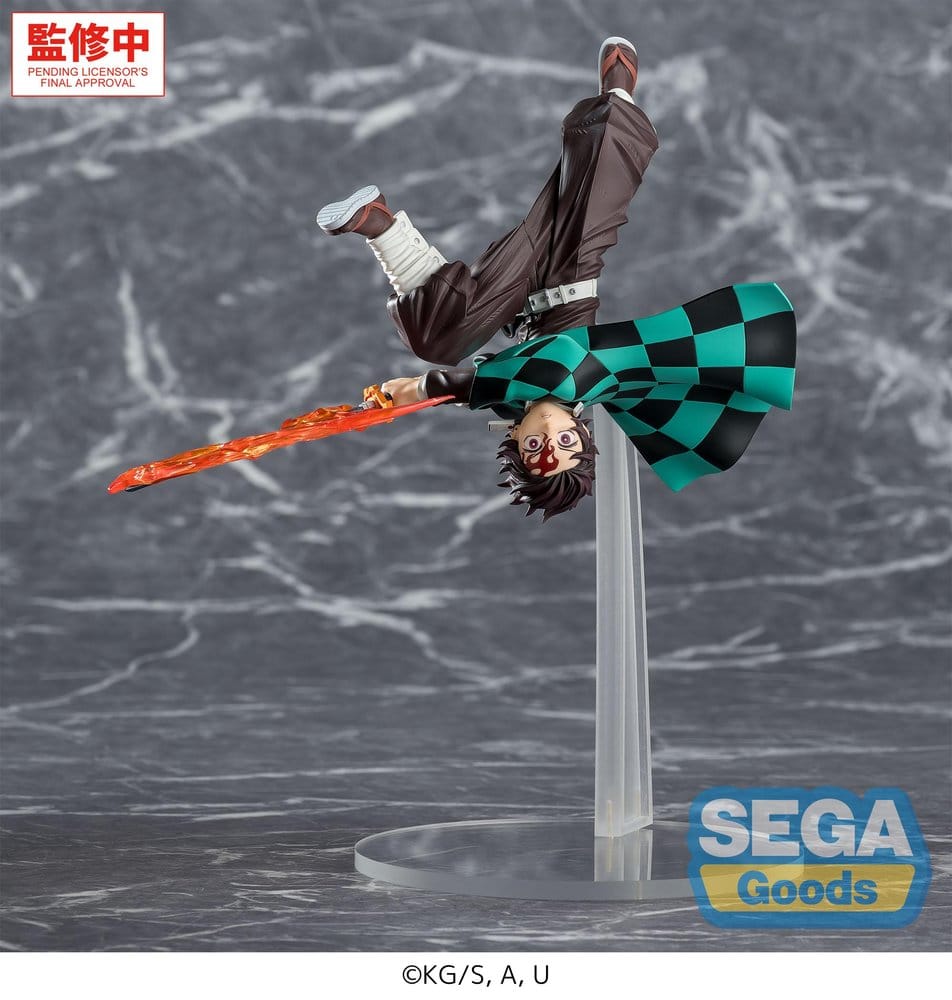 Demon Slayer: Kimetsu no Yaiba Luminasta Figura PVC Tanjiro Kamado Hinokami Kagura Setting Sun Transformation 15 cm