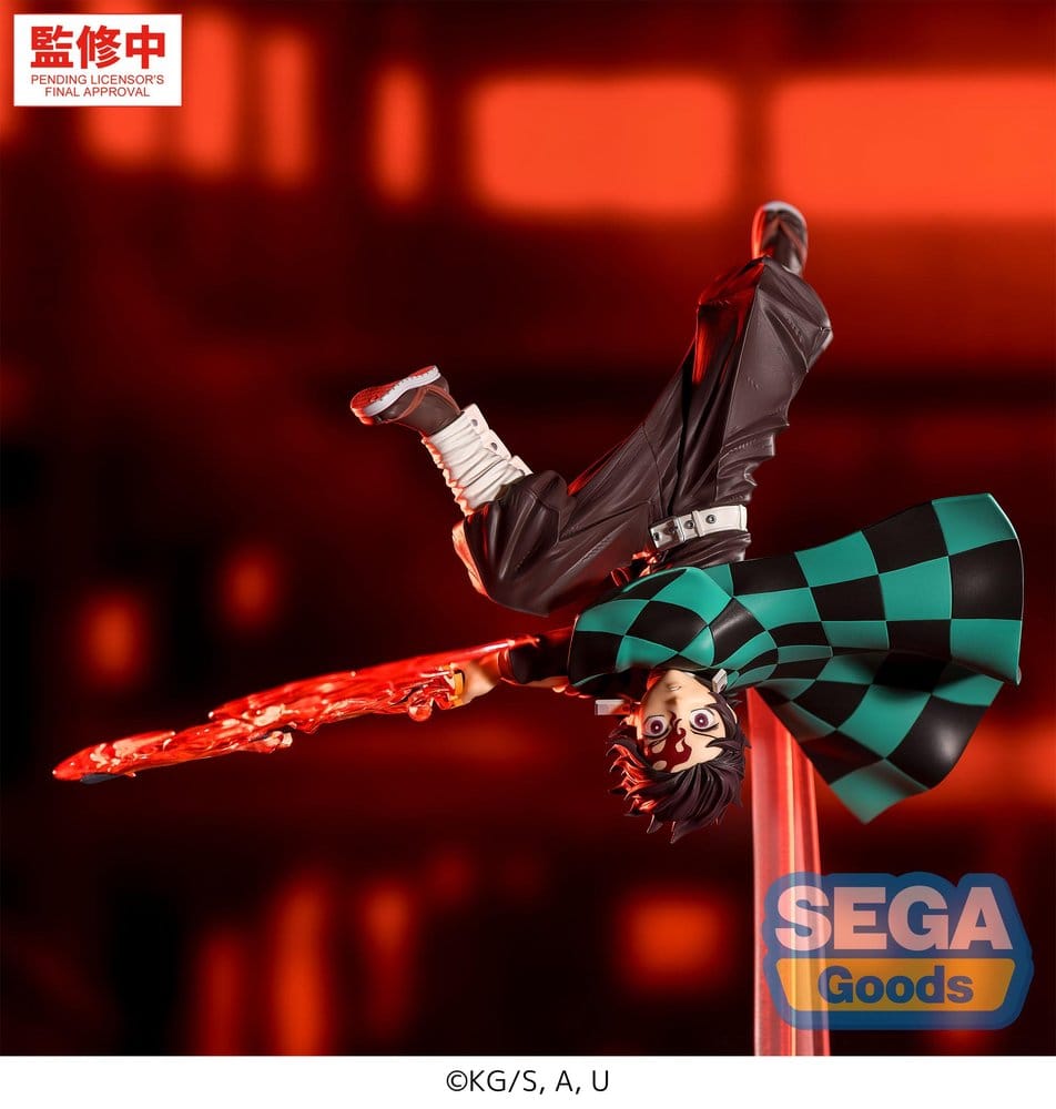 Demon Slayer: Kimetsu no Yaiba Luminasta Figura PVC Tanjiro Kamado Hinokami Kagura Setting Sun Transformation 15 cm