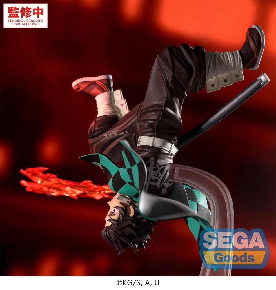 Demon Slayer: Kimetsu no Yaiba Luminasta Figura PVC Tanjiro Kamado Hinokami Kagura Setting Sun Transformation 15 cm